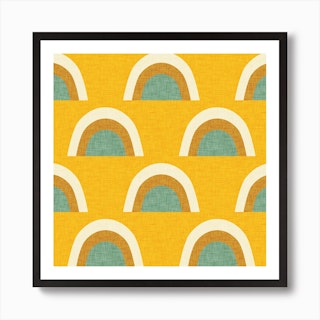 Rainbow Square Art Print