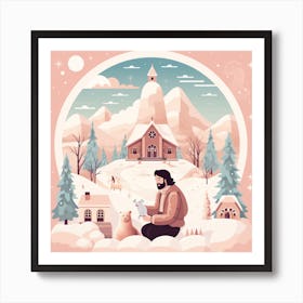 Christmas Card 17 Art Print