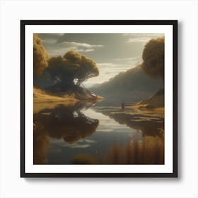 Horizon 1 Art Print