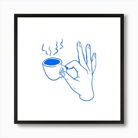 Blue Americano. Affiche