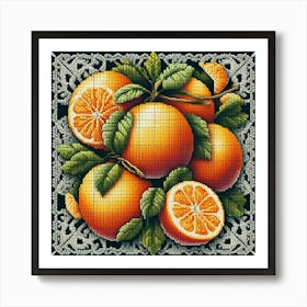 Oranges 1 Art Print