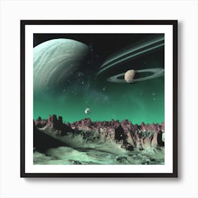 Saturn Art Print