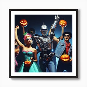 Halloween Party13 Art Print