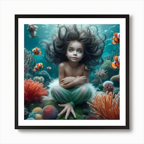 Mermaid 56 Art Print