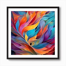 Abstract Painting 51 Art Print