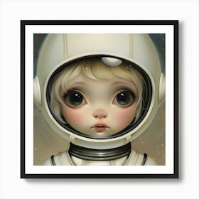 Little Astronaut Art Print