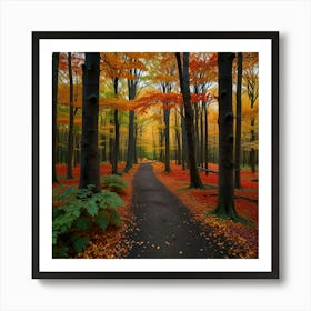 Autumn Forest Art Print