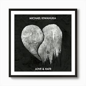 Michael Kiwanuka Love And Hate Art Print