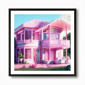 Barbie Dream House (853) Art Print