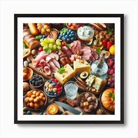 Food And Drink Art Print