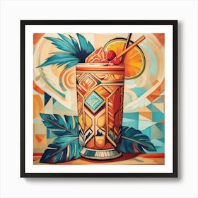 Tiki Drink 6 Art Print