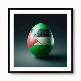 Palestine Flag Art Print