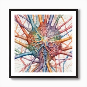 Neuron 66 Art Print