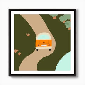 Road Trip 1 Art Print