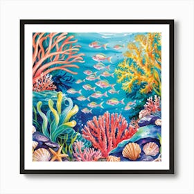 Under The Sea Art Print