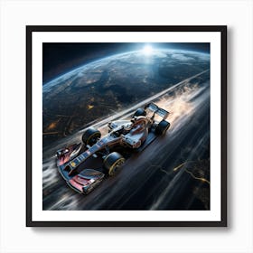 F1 Car 2 Art Print