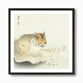 Tiger (1900 1930), Ohara Koson 1 Art Print