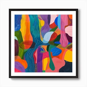 Modern Abstract Collection 23 Art Print