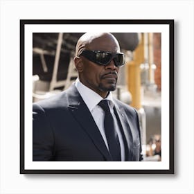 Black Man In A Suit Art Print