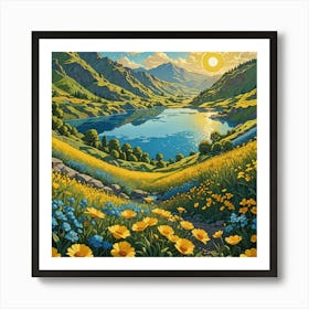 Switzerland Art Print