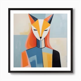 Fox Retreat Art Print