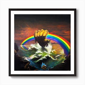 Rainbow Color Art Print