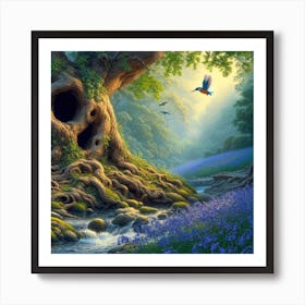 Tree In The Forest 3 Art Print