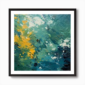 Monet's Strokes of Eternity Art Print