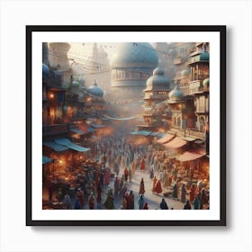 Fairy Tale City Art Print