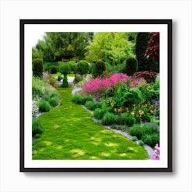 Garden Path Art Print