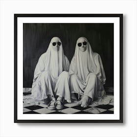 Ghosts 15 Art Print