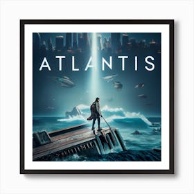 The Lost City of Atlantis Art Print