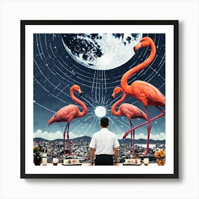 Flamingos 18 Poster