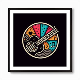 Acoustic Guitar Art Print