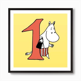 Moomin Collection Number 1 Art Print