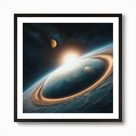 Ring Of Fire Art Print