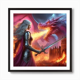 Dragon Slayer Art Print