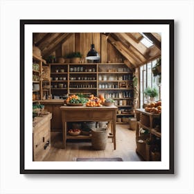 Farmhouse Kitchen Art Print