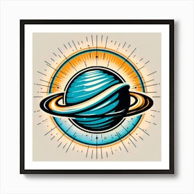 Saturn 3 Art Print