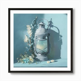 Old Lantern 1 Art Print