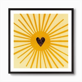 Sunburst Art Print