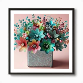 Flowers In A Vase 8 Art Print