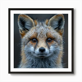 Foxes Art Print