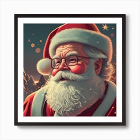 Santa Claus 1 Art Print