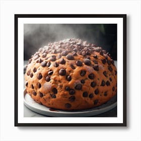 Chocolate Chip Cookie Art Print