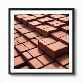 Red Bricks Art Print