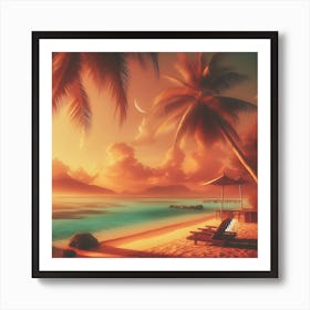 Tropical Paradise 10 Art Print