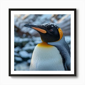 King Penguin 8 Art Print