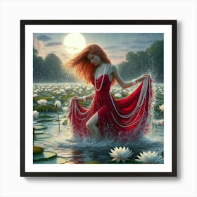 Lily Pond Art Print