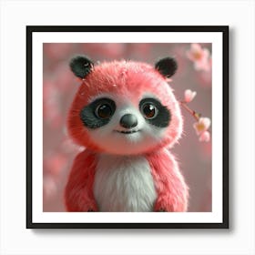 Red Panda 6 Art Print